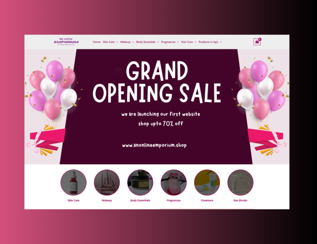 An Online Emporium