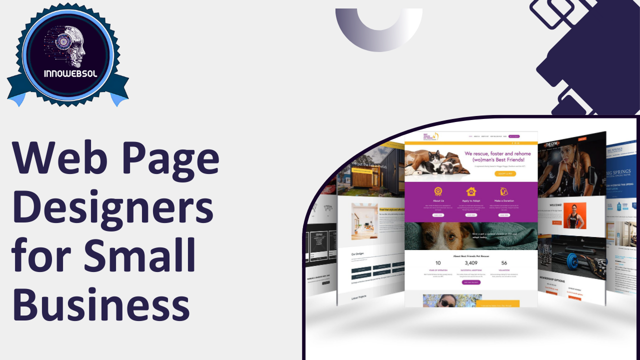 Web Page Designers for Small Business
