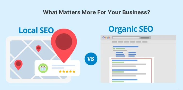 local seo vs organic seo